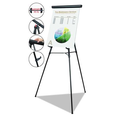 MasterVision™ FLX05101MV Telescoping Tripod Display Easel, Adjusts 38