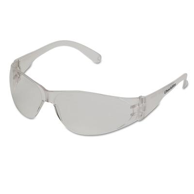 MCR Safety CL110BX Checklite Scratch-Resistant Safety Glasses, Clear Lens - Box of 12