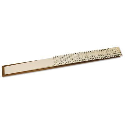 Pendaflex 40652 General Purpose Indexed Sorter, Letter Size, Plastic, Gray