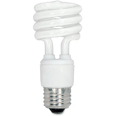 Satco S6235 CFL Spiral Bulb, 13 Watts, 4/Pack - Box of 4