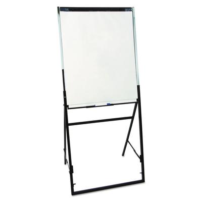 Quartet® 351900 Futura Dry Erase Presentation Easel, Melamine, 26 x 35, White, Black Frame