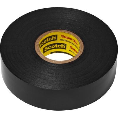 Scotch™ 6132BA10 Electrical Tape, 10RL/CT, Black - Case of 10