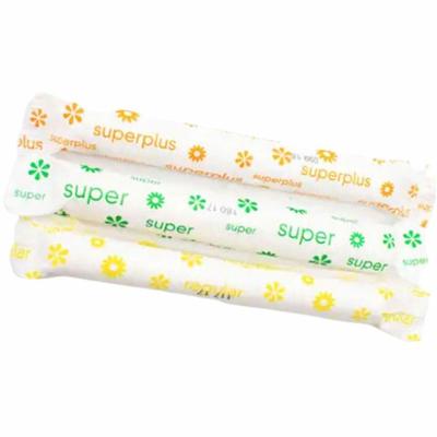 Tampon Tribe TAM250S Organic Tampons, Cardboard Applicator, 250/Carton, Hypoallergenic, Chlorine-free, Absorbent, Anti-leak - Case of 250 TTBTAM250S