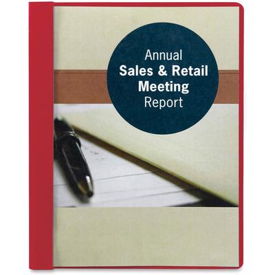 Smead 87461 Poly Report Cover, Tang Clip, Letter, 1/2