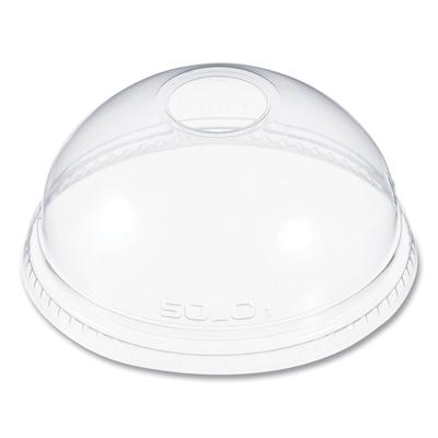 Solo Inc. DLR626PK Ultra Clear Dome Cold Cup Lids f/16-24 oz Cups, PET, 100/Pack - Pack of 100 DRCDLR626PK