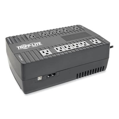 Tripp Lite AVR750U AVR Series Ultra-Compact Line-Interactive UPS, USB, 12 Outlets, 750 VA, 420 J