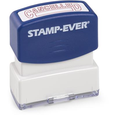 Trodat 5942 Pre-inked CANCELED Message Stamp - Message Stamp - "CANCELLED" - 0.56" Impression Width x 1.69" Impression Length - 50000 Impression(s) -