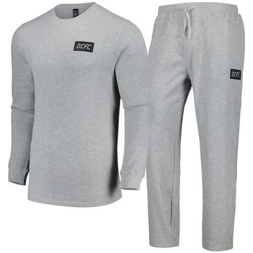 Derby County Premium Lounge-Pyjama – Grau – Herren