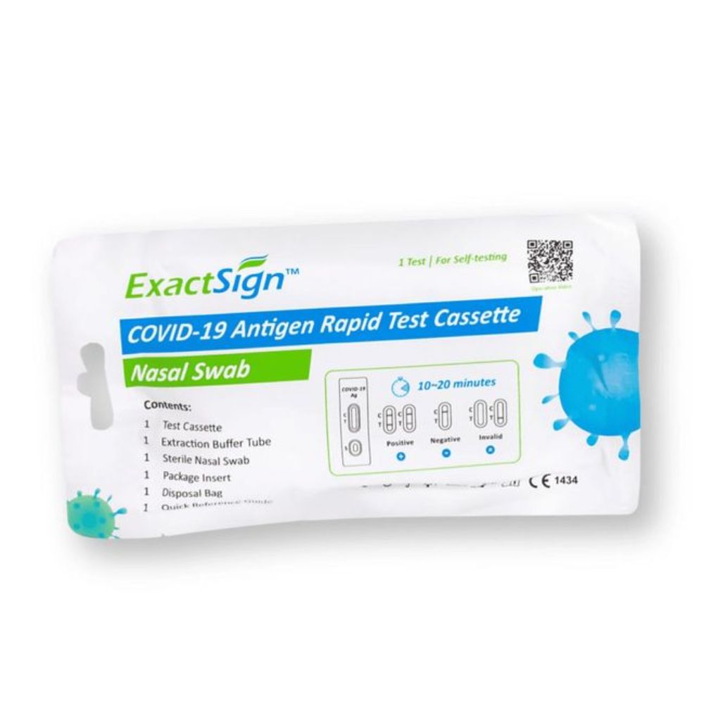 ESEGNIONE Test rapido dell'antigene Covid-19 (Test laico) 1 pz