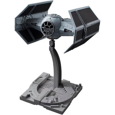 Modellbausatz BANDAI "TIE Advanced, Star Wars" Modellbausätze bunt Kinder