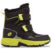 Klettboot LOTTO, Gr. 30, gelb (schwarz, lime), Synthetik, mehrfarbig, sportlich, Schuhe, - wasserdicht, windabweisend & atmungsaktiv