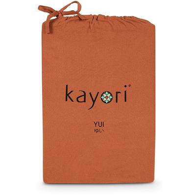 Spannbettlaken KAYORI "Nagano", braun, B:100cm L:200cm, Flanell, Obermaterial: 100% Baumwolle, Laken, 100% Baumwolle-Flanell Image