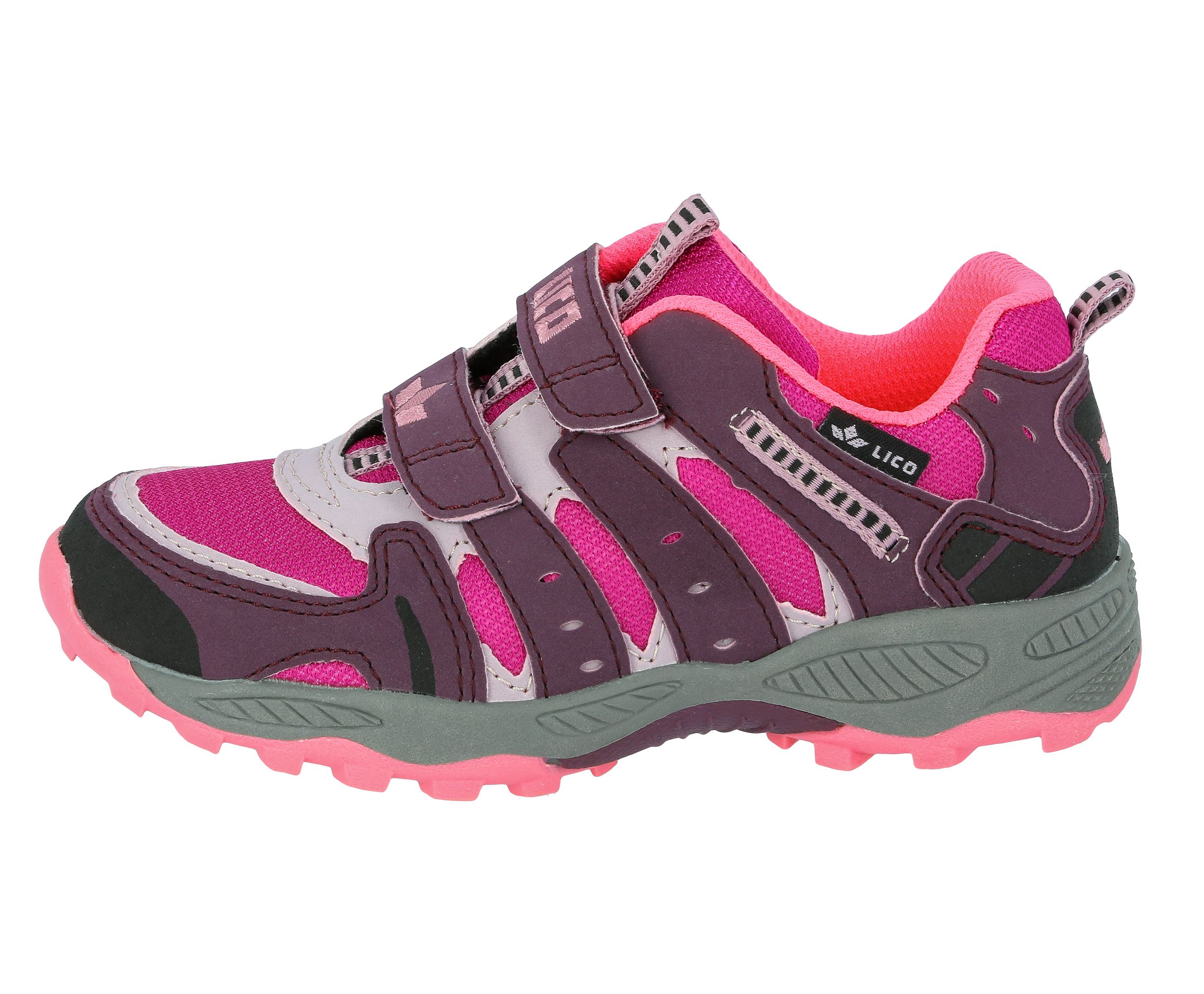Outdoorschuh LICO "Outdoorschuh Fremont V", Kinder, Gr. 41, rosa, Synthetik, Schuhe Outdoorschuh