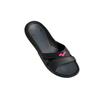 Badeschuh ARENA "Nina Pool Slides", Gr. 41, schwarz (schwarz, schwarz_g), Obermaterial: 45% Polyester, 35% PVC, 20% Polyurethan, sportlich, Schuhe
