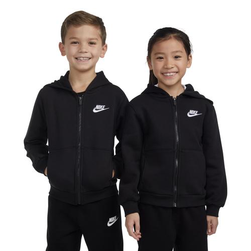 Kapuzensweatjacke NIKE SPORTSWEAR Gr. 110 (5), schwarz Kinder Sweatjacken