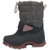 Snowboots LURCHI "Fjonna", Kinder, Gr. 28, grau (grau, rosa), Synthetik, Textil, metallisierte Fasern, sportlich, Schuhe, Winterboots mit Glitzerbesatz, Größenschablone zum Download