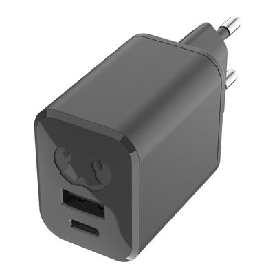 FRESH´N REBEL USB-Ladegerät "Mini-Charger USB-C und USB-A, PD 45W", grau, B:4,1cm H:3,1cm T:8,53cm, Ladegeräte Image