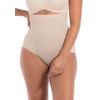 Shapingslip MAGIC BODYFASHION "Maxi Hi-Brief", Damen, Gr. L, braun (latte), Obermaterial: 54% Polyamid, 46% Elasthan, unifarben, eng, Unterhosen, Maximale Größe von S bis 4XL