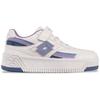 Sneaker LOTTO, Kinder, Gr. 35, weiß (weiß, midblau), Synthetik, mehrfarbig, sportlich, Schuhe, - in harmonischer Farbgebung