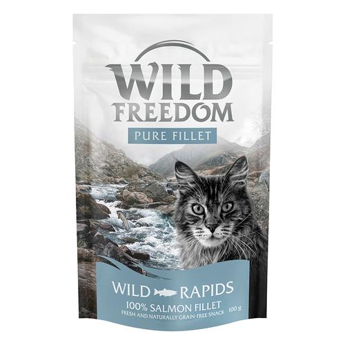 100g Wild Freedom Lachsfilet Filet Snacks getreidefrei