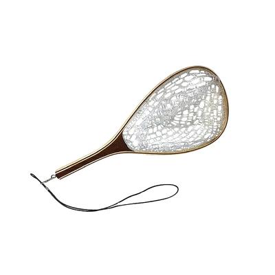 Trademark Innovations 23.6" Fly Fishing Fish-Safe Wood with Rubber Net