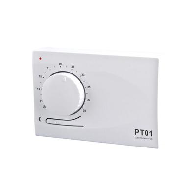 EOB Raumthermostat mit automatischer Nachtabsenkung, PT01 Weiß