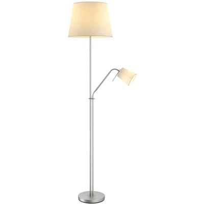 Lindby - Stehlampe 'Nantwin' aus Textil für Wohnzimmer & Esszimmer von Image