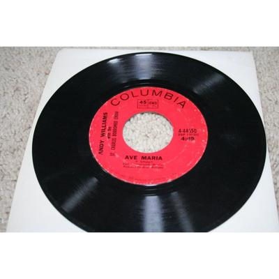 Columbia Media | 45 Rpm Ave Marie Vinyl | Color: Silver | Size: 1