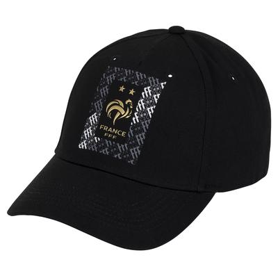 Frankreich Graphic Crest Cap – Schwarz – Unisex Image