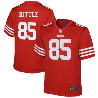 Nike Scarlet San Francisco 49ers-Spieltrikot für Jugendliche Image