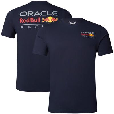 Red Bull Racing T-Shirt mit großem Logo – Marineblau – Unisex Image
