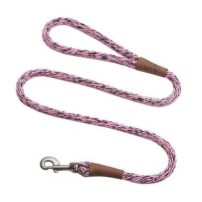 Mendota 6 Foot Snap Leashes - Pink Camo