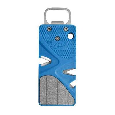 Cuda Multi-Function Pocket Knife Sharpener - Blue