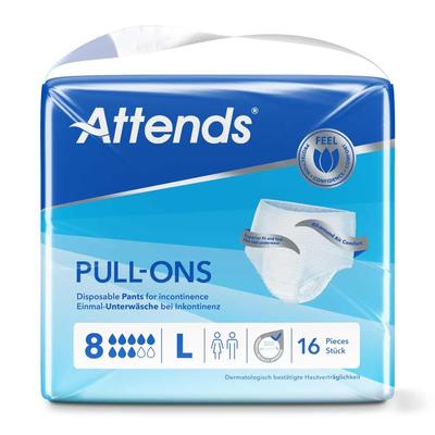 Attends Pull-Ons 8 large 4x16 St Einweghosen Image