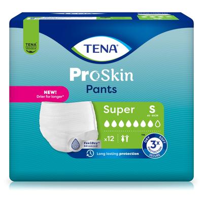 Tena Pants Super S bei Inkontinenz 12 St Einlagen Image