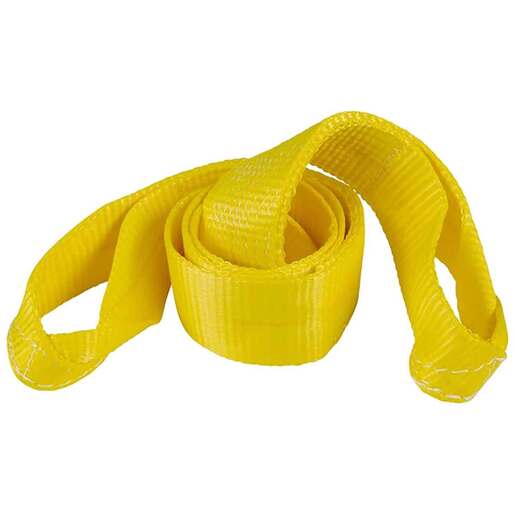 Keeper 3in Tree Saver Winch Strap - Yellow
