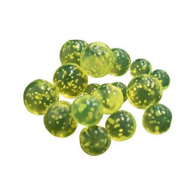 Death Roe Beads 3/8in Scented Synthetic Eggs - The Nuke Green Glow 3/8in