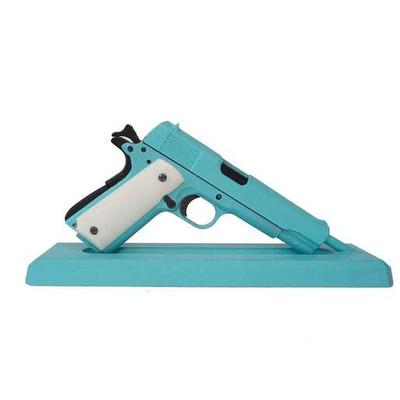 GoatGuns Mini Blue 1911 Die Cast Model Gun - Blue