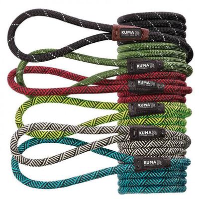 Kuma 3-In-1 Polyester Dog Leash - Purple/Grey