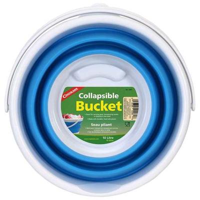 Coghlan's 10 Liter Collapsible Bucket - Blue/White 13in x 9.1in