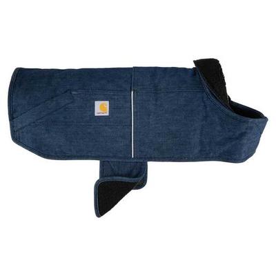 Carhartt Denim Insulated Chore Dog Coat - Blue Medium