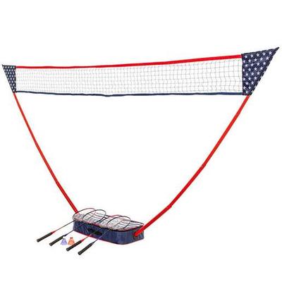 Triumph Patriotic Portable Badminton Set - Red, White, Blue