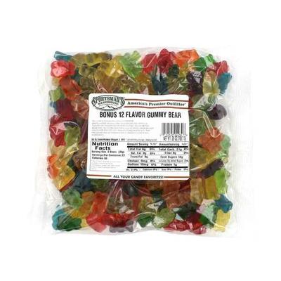 Sportsman's Warehouse Bonus 12 Flavor Gummy Bear Candy