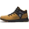 Schnürboots TIMBERLAND "SPRINT TREKKER MID LACE UP WATERPROOF SNEAKER", Gr. 45, gelb (wheat, schwarz), Synthetik, Leder, sportlich, Schuhe, Winterstiefel, Schnürstiefel, Winterschuhe, wasserdicht