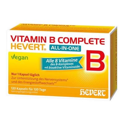 Vitamin B Complete Hevert all-in-one Kapseln 120 St Image