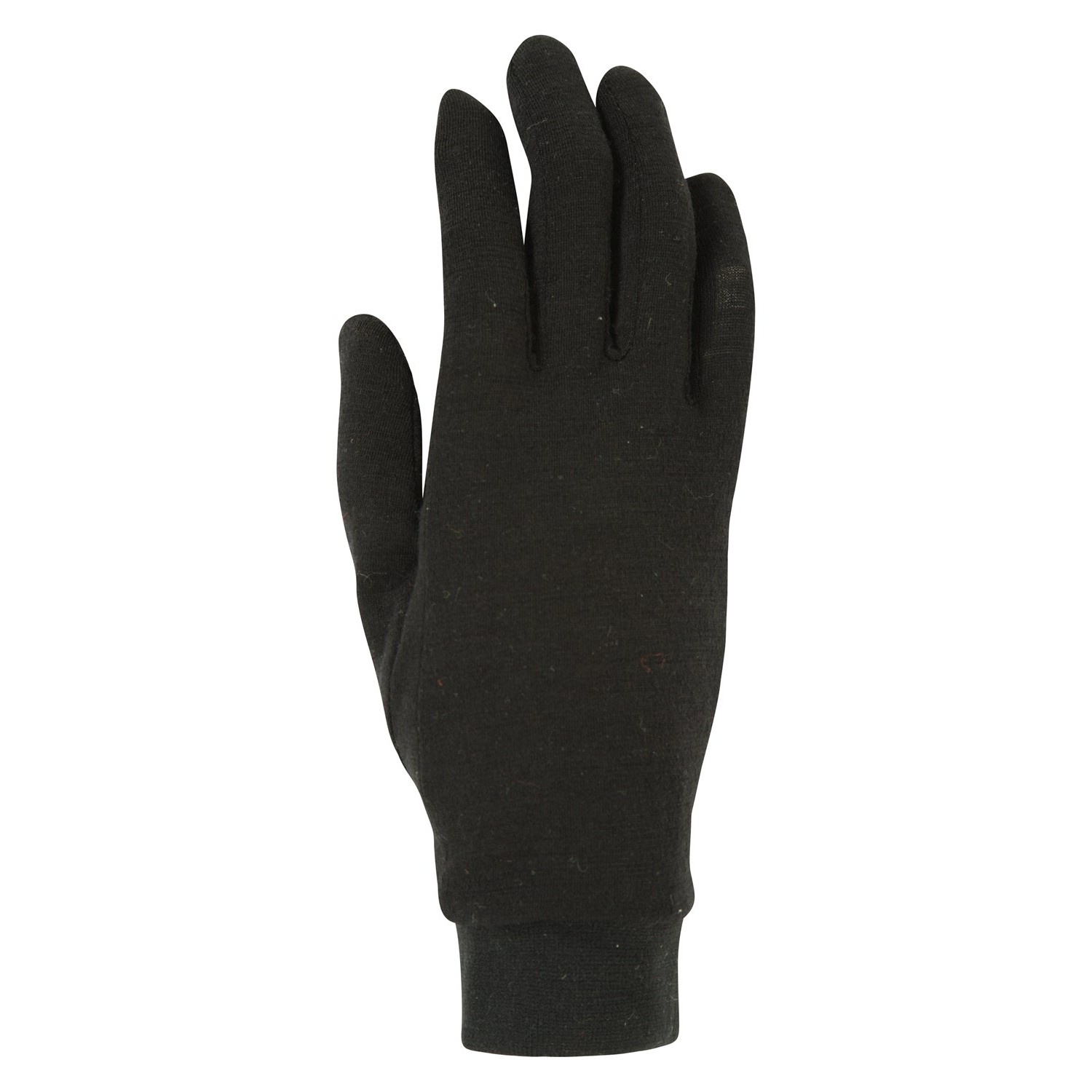 Mountain Warehouse Herren Merinowolle Basisschicht Handschuhe (Schwarz) Image
