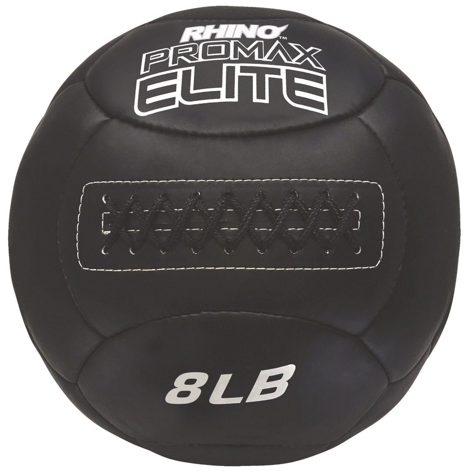 Champion Sports Rhino Promax Elite Medicine Ball, 8 lb, Black (CSIPRX8)