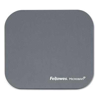 Fellowes Mouse Pad with Microban Protection, 9 x 8, Graphite (FEL5934001)