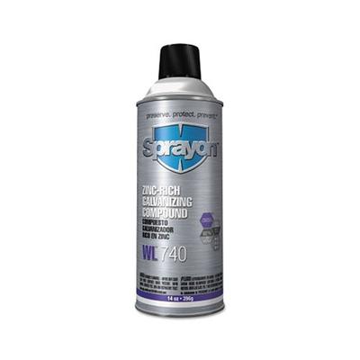 Krylon Zinc-Rich Cold Galvanizing Compound, 16 oz Aerosol Can (425-SC0740000)