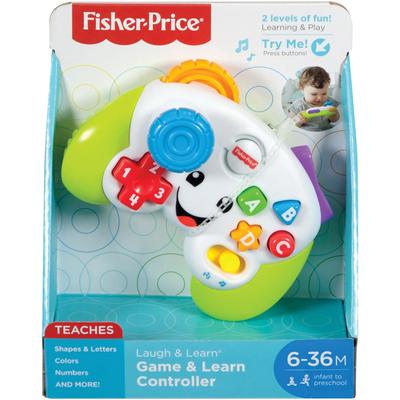 Laugh & Learn Game & Learn Controller, Skill Learning: Number, Color, Shape, Songs, Phrase, Sound, Alphabet, Fine Motor, Letter, Eye-hand Coordination